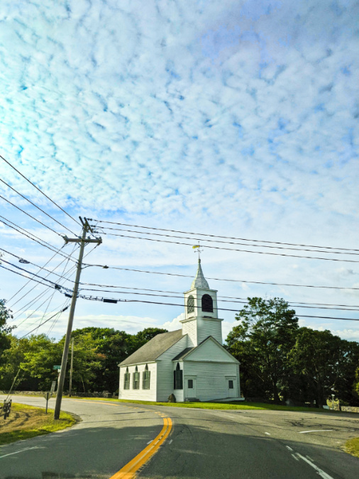 Church on Cape Elizabeth Portland Maine 1