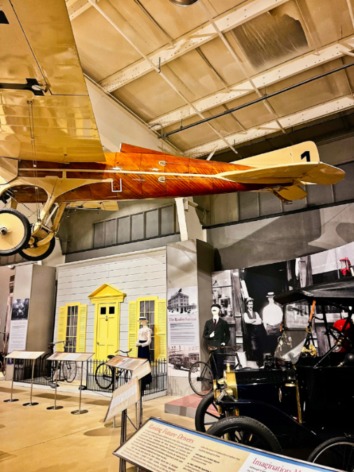 Planes in Owls Head Transportation Museum Mid Coast Maine 1