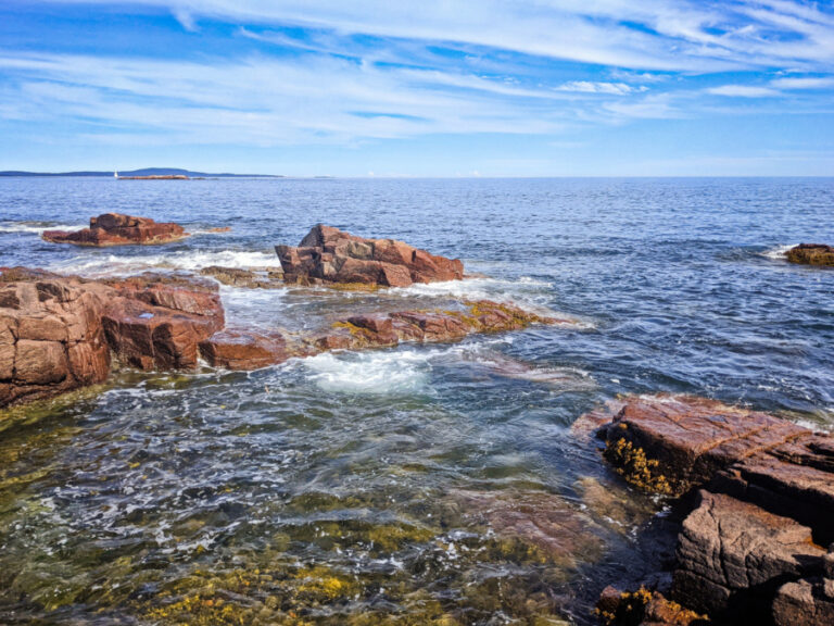 Rocky Coast Tidepools at Acadia National Park Maine 1
