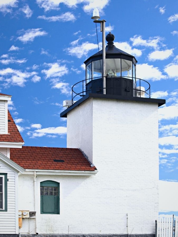 Fort Point Lighthouse Stockton Springs Maine