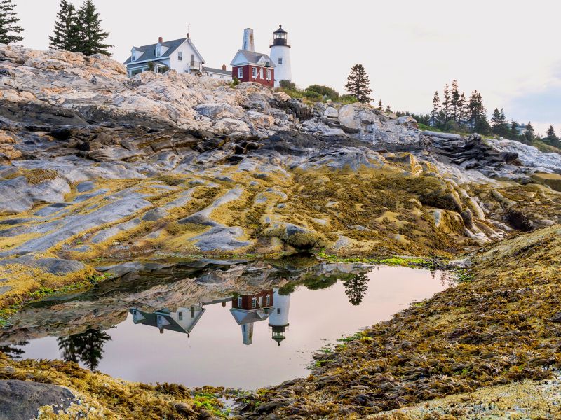 Pemaquid Lighthouse New Harbor Midcoast Maine