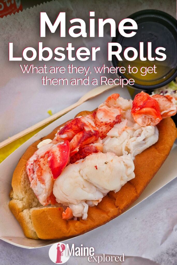 Maine is known for many things, not the least of which is the lobster roll.  This sandwich filled with Chunks of juicy lobster on a buttery toasty bun is one of the best things you can try on your next trip to Maine!  But you can always make one at home! 