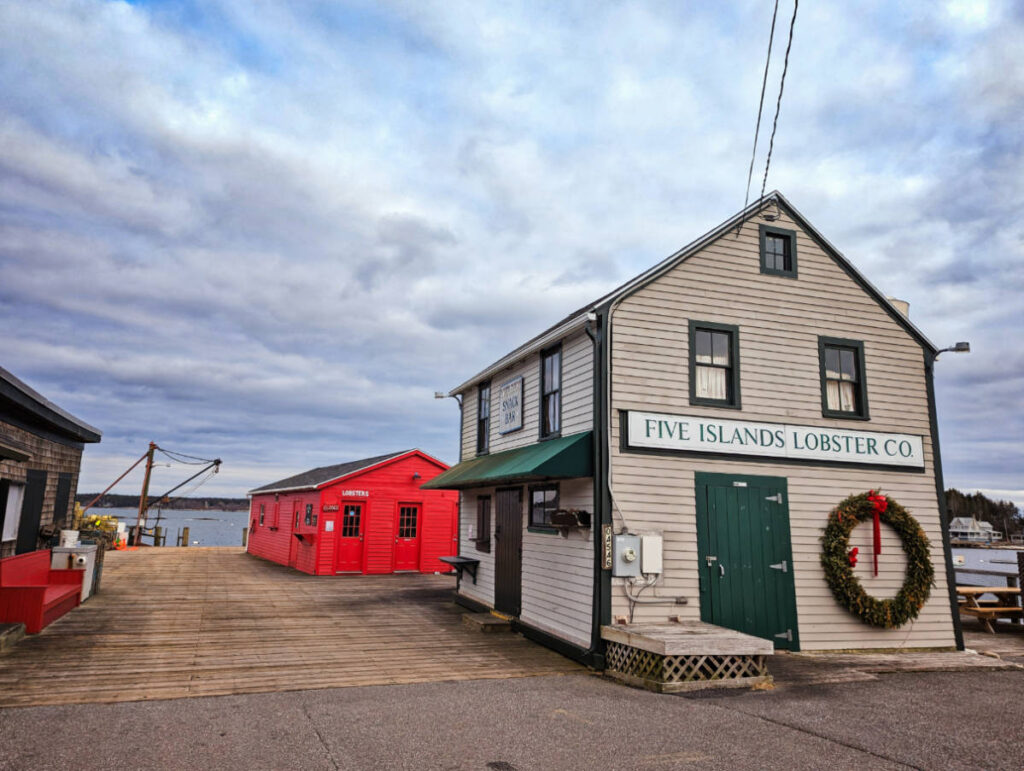 Five Islands Lobster Company in Georgetown Maine 2