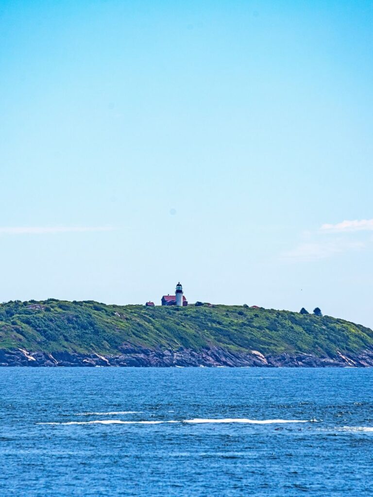Seguin Island Lighthouse off Georgetown Maine