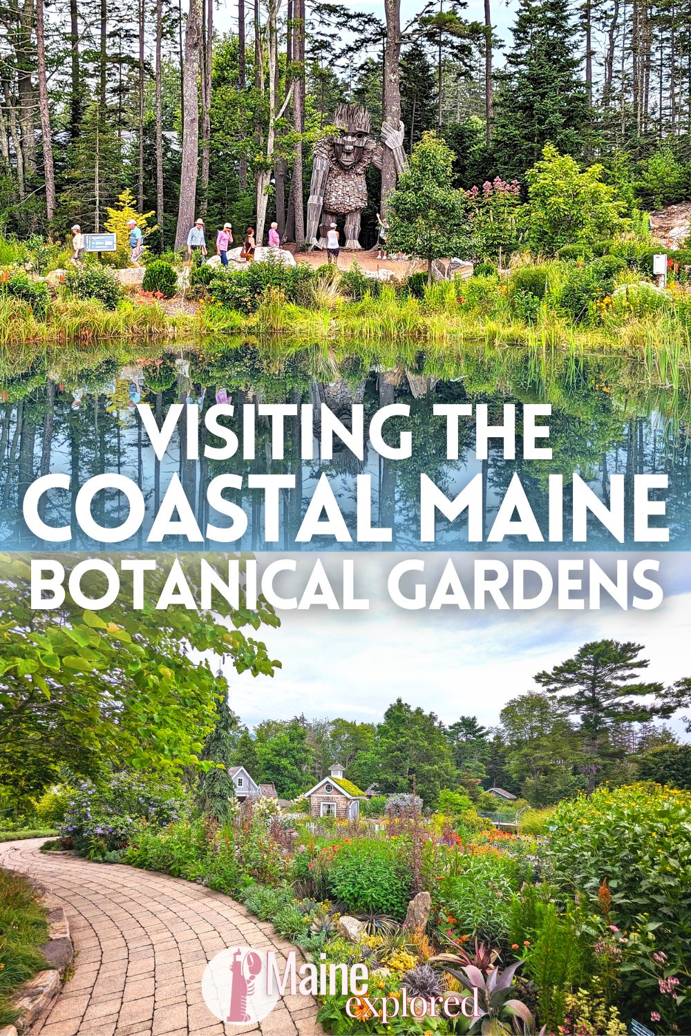 This is everything you need to know about visiting the Coastal Maine Botanical Gardens, from the famous Trolls to special events. Details about seasonal happening and types of gardens found at the CMBG in Boothbay on the Midcoast.