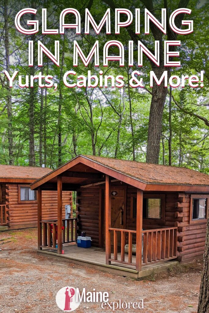 Maine is a great place to get in touch with nature and just spend time outdoors. Though not all of us like to rough it there are still plenty of options when wanting to check Maine glamping off your bucket list!