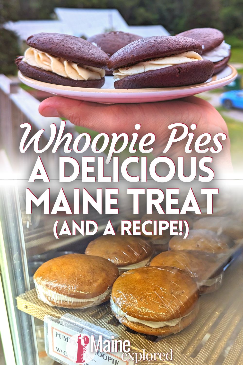 Whoopie pies are a quintessential Maine treat that you'll find all around the state. See what just a whoopie pie is, our favorite places in Maine to get them, and our recipe to make whoopie pies at home!