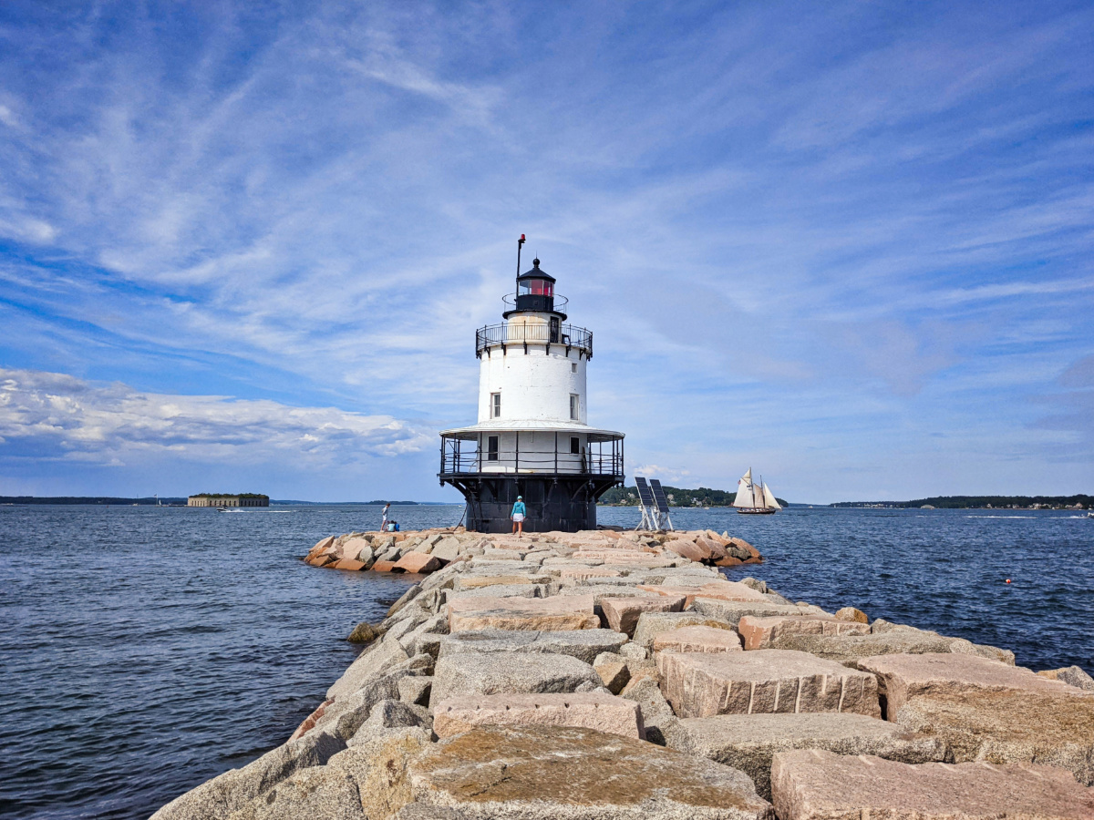 Spring Point Lighthouse Portland Maine 1