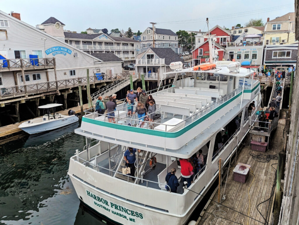 Capn Fishs Whale Watching Tour Boat in Boothbay Harbor Maine 1