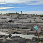Taylor Family at Cape Elizabeth Lighthouse South Portland Maine 4