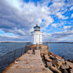 Taylor Family at Portland Breakwater Light aka Bug Light Portland Maine 5
