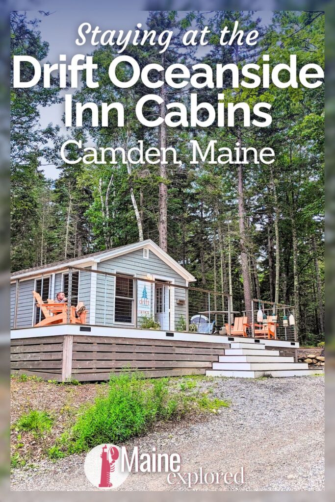 The Drift Oceanside Inn just outside of downtown Camden is a beautiful, fun retreat in MidCoast Maine. Every room has an ocean view, the sea air is perfect and the community fire pit allows you to end your day relaxed. See what else to expect here at this quiet cabin resort in Camden.