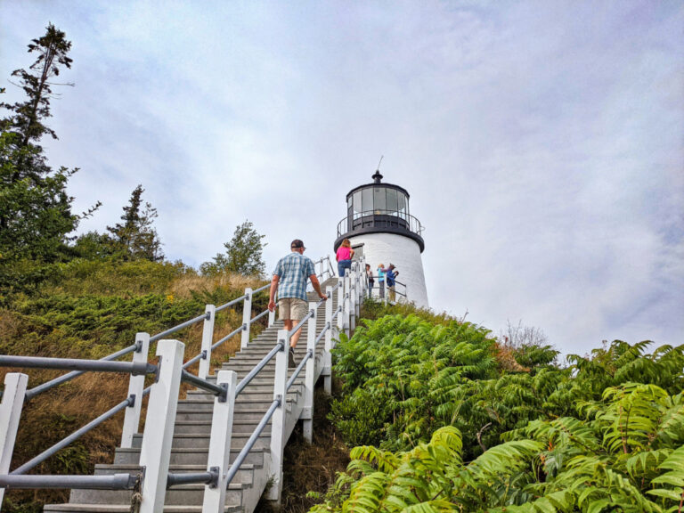 Taylor Family at Owls Head Lighthouse Spruce Head Maine 2