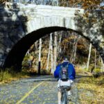 Senior Biking in Acadia National Park Bar Harbor Maine 1