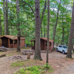 Waterfront Cabins at Seaswell Megunticook Campground Rockport Maine 1