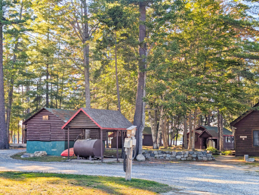 Lakefront Cabins at New England Outdoor Center NEOC Millinocket Maine 1