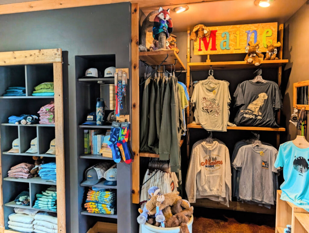 Lodge Gift Shop at New England Outdoor Center NEOC Millinocket Maine 1
