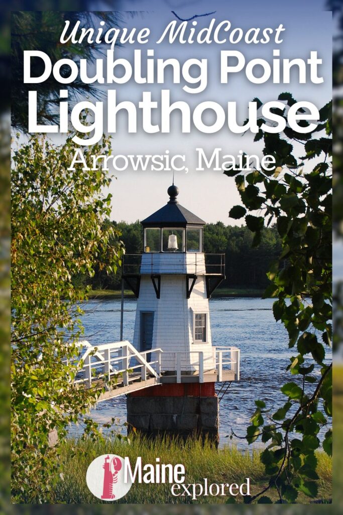 The unique Doubling Point Lighthouse is a great stop to make in MidCoast Maine. Following the walkway collapse in 2023 it's set to reopen and welcome visitors in 2026. See what you can expect and things to do at Doubling Point and why this is such a great lighthouse to visit.