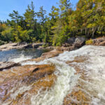 Big Niagara Falls in Baxter State Park Millinocket Maine 5
