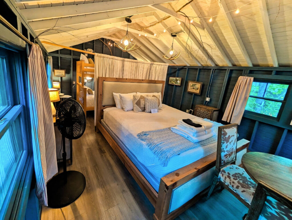 Cabin Glamping at Sandy Pines Campground Kennebunkport Maine 2