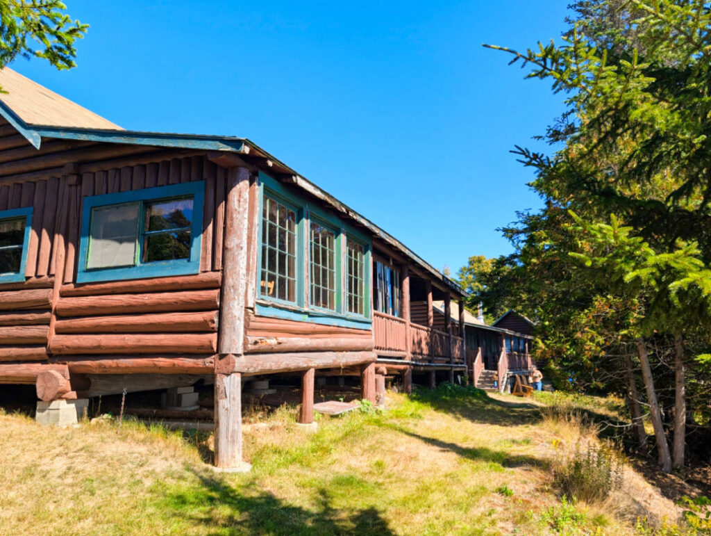 Cabins at Kidney Pond in Baxter State Park Millinocket Maine 1