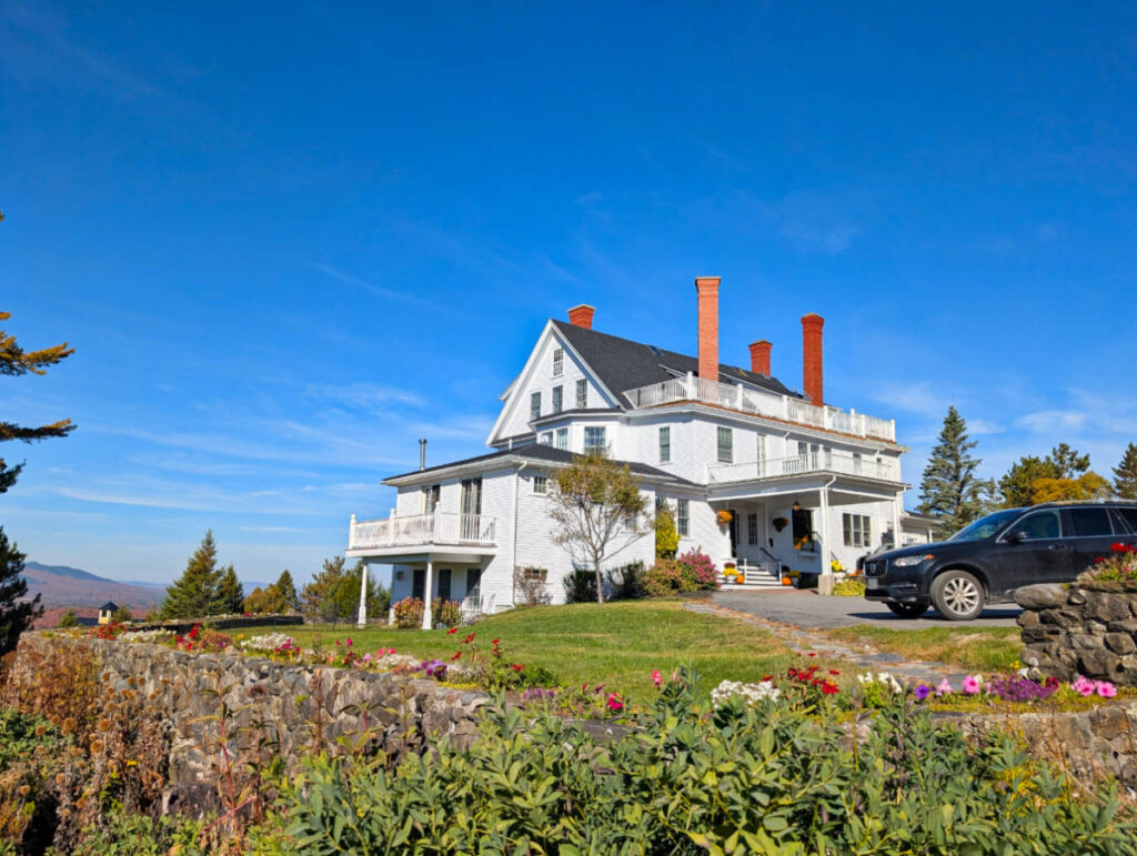 Exterior of Blair Hill Inn Greenville Maine 6