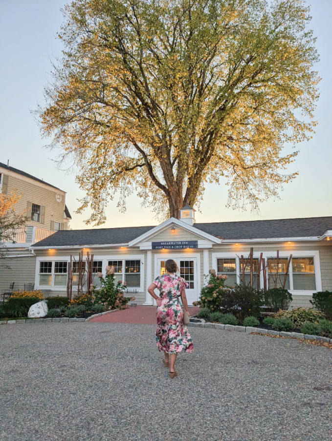 Kelly at Port Fish and Chophouse at Breakwater Inn Kennebunkport Maine 2