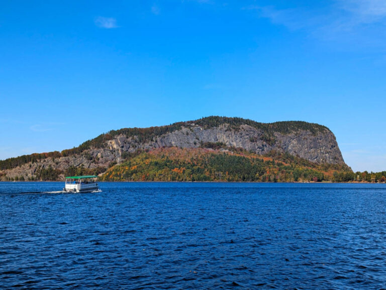 Kineo Shuttle Ferry from Rockwood to Mount Kineo State Park Moosehead Lake Greenville Maine 4