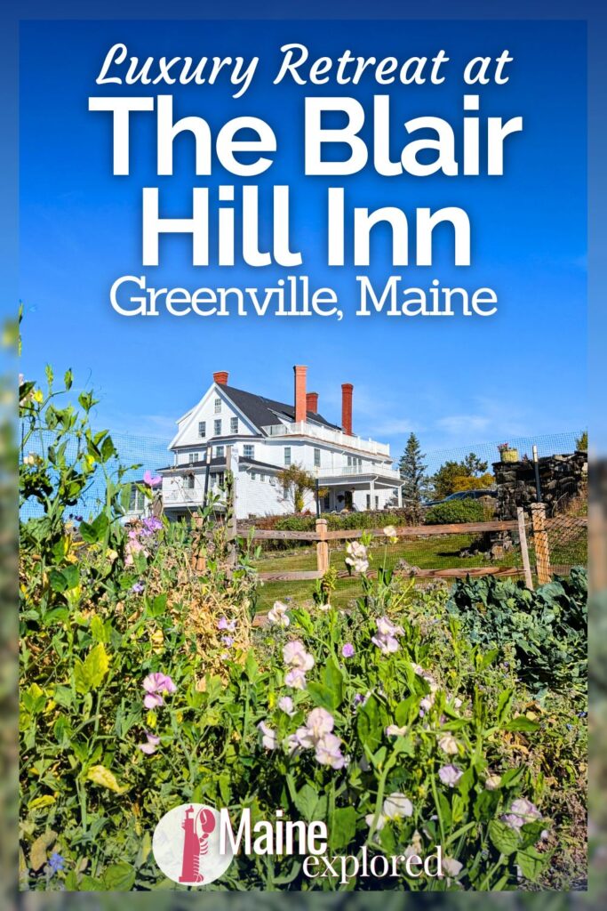 The Blair Hill Inn in Greenville, Maine is a surprising luxury retreat I never expected to find in the Highlands of Maine. Overlooking Moosehead Lake and home to a beautiful restaurant, Slate, the Blair Hill Inn is an unexpected gem with endless views and top notch experiences.
