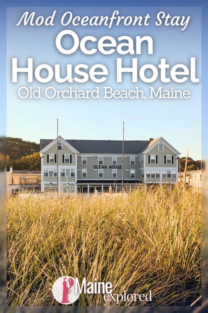 The Ocean House Hotel in Old Orchard Beach, Maine is a fun, unsuspectingly cool mod place to stay right on the beach. While you may not have considered a trip to OOB as a unique getaway before, staying oceanfront in a cute, kitschy room with swimming pools and sand dunes may just change your mind.