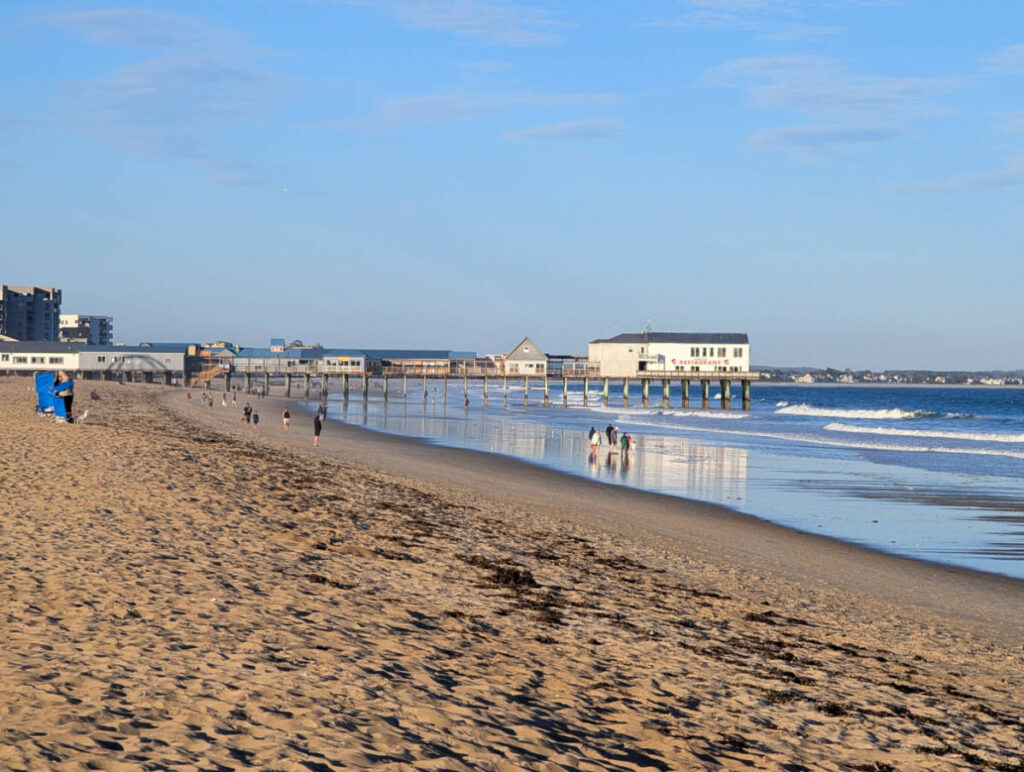 Pier in Old Orchard Beach Maine 1