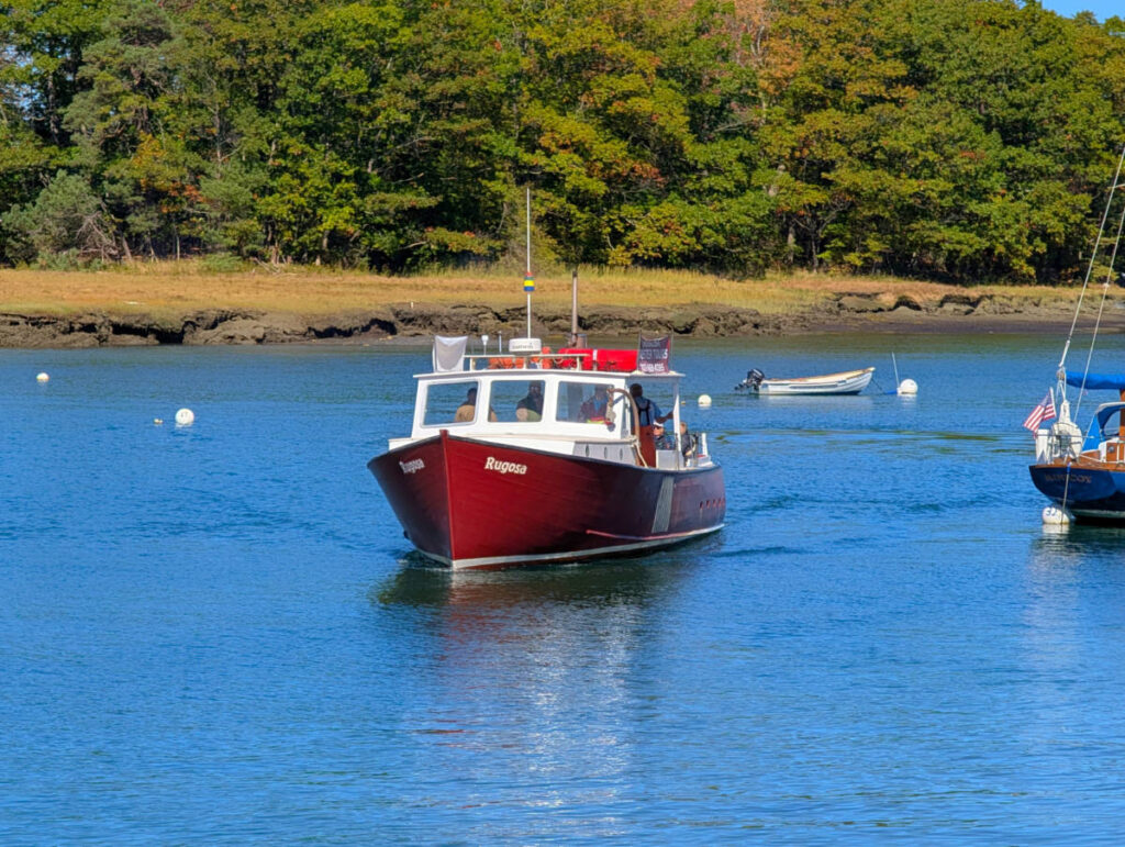 Rugosa Lobster Tours boat in Kennebunkport Maine 2