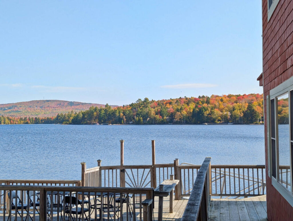 Exterior of the Lodge at Kellys Landing on Moosehead Lake Greenville Maine 2