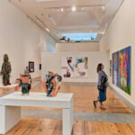 Kelly in Maine Artists Gallery at Portland Museum of Art Portland Maine 1