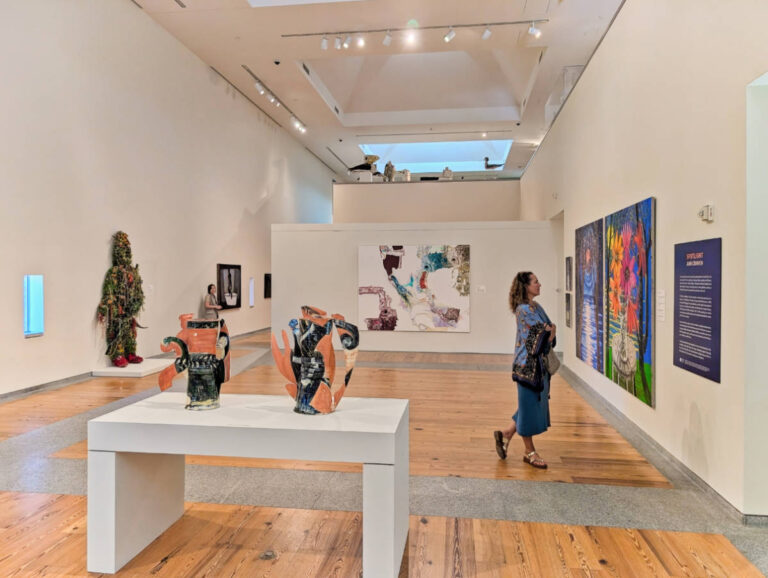 Kelly in Maine Artists Gallery at Portland Museum of Art Portland Maine 1