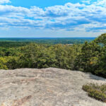 View from Summit at Bradbury Mountain State Park Freeport Maine 1