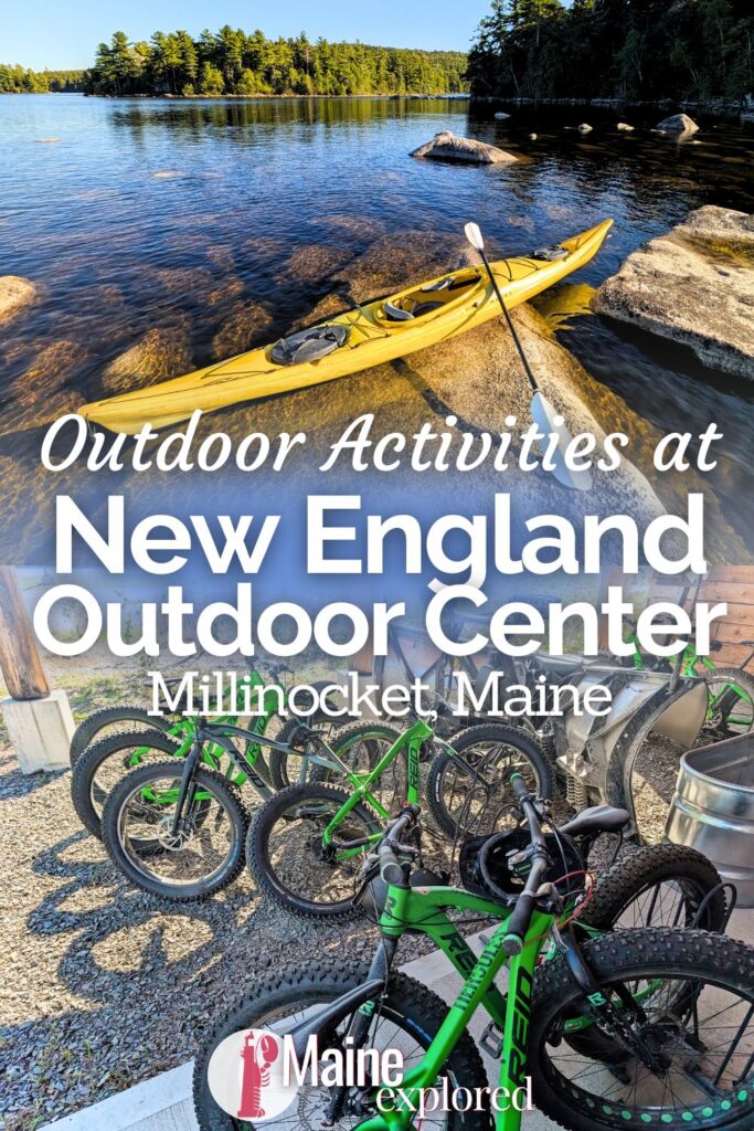 One of the best places in Maine for outdoor activities is NEOC, the New England Outdoor Center. Here you'll find everything from mountain bike trails and rentals, kayaking, stargazing and even white water rafting opportunities. See what you can do with a day trip or several days to NEOC in Millinocket near Baxter State Park. It's a wonderful outdoor activity destination.