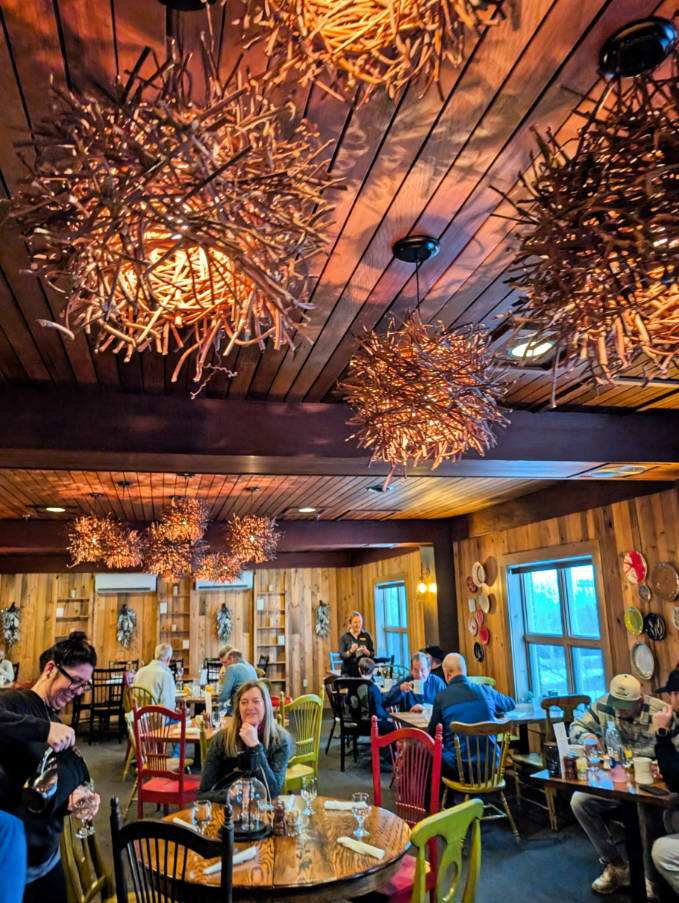 45North Restaurant at Sugarloaf Mountain Hotel Carrabassett Valley Maine 1