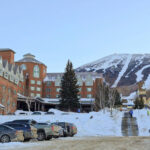Exterior of Sugarloaf Mountain Hotel Carrabassett Valley Maine 3