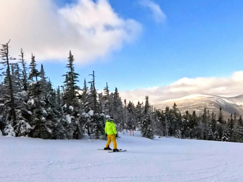 Rob Taylor skiing at Sugarloaf Mountain Ski Area Carrabassett Valley Maine 1