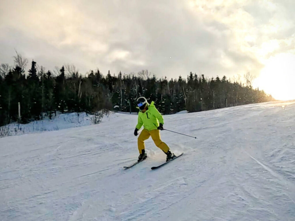 Rob Taylor skiing at Sugarloaf Mountain Ski Area Carrabassett Valley Maine 3