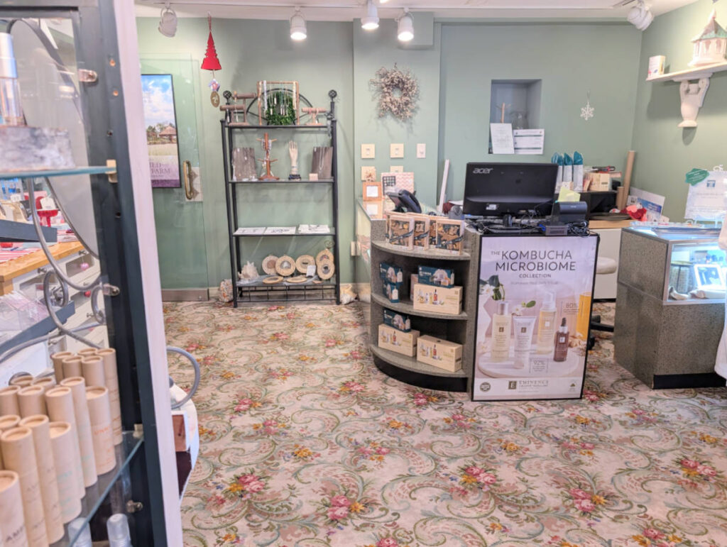 Spa Shop at Senator Spa at Senator Inn and Spa Augusta Maine 1