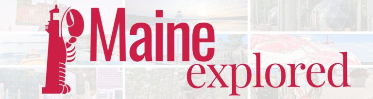 Front Page Maine Explored sticker