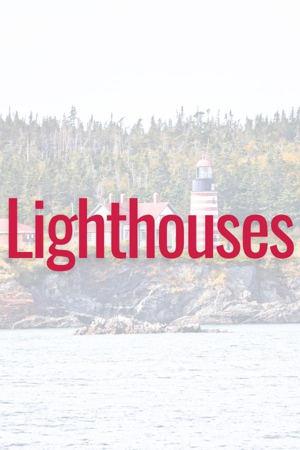 Lighthouses Button
