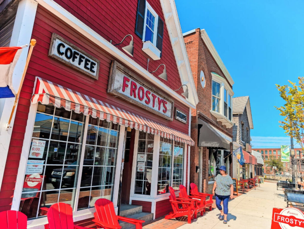 Downtown Brunkswick Maine